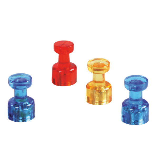 magnetoplan Magnet-Memohalter, Durchmesser: 11 mm, gelb