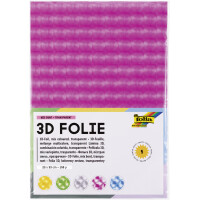 folia 3D-Folie, Stärke: 150 my, 230 x 330 mm, sortiert