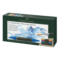 FABER-CASTELL Aquarellmarker ALBRECHT DÜRER, 5er Etui