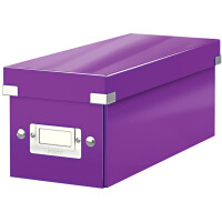 LEITZ CD-Ablagebox Click & Store WOW, violett