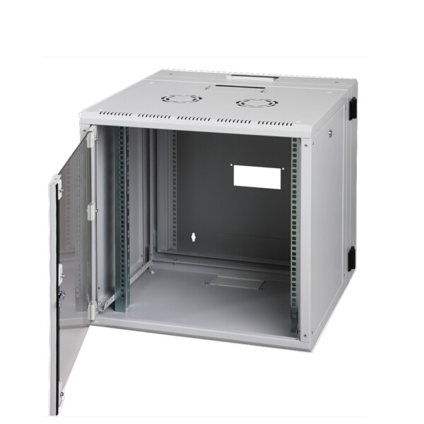 DIGITUS 19" Wandverteiler Soho-Line mit Schwenkrahmen, 16 HE