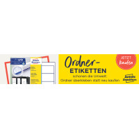 AVERY Zweckform Hängeordnerrücken-Etiketten, 34 x 297 mm
