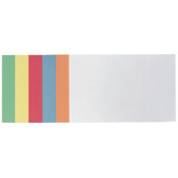 FRANKEN Moderationskarte, selbstklebend, Rechteck, 205x95 mm