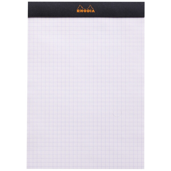 RHODIA Notizblock No. 16, DIN A5, kariert, orange
