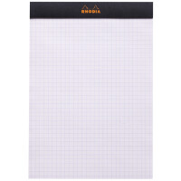 RHODIA Notizblock No. 16, DIN A5, kariert, orange