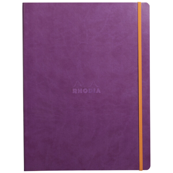 RHODIA Notizbuch RHODIARAMA, DIN A4+, liniert, schwarz