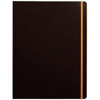 RHODIA Notizbuch RHODIARAMA, DIN A4+, liniert, schwarz