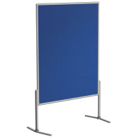 FRANKEN Moderationstafel PRO, 1.200 x 1.500 mm, Filz blau