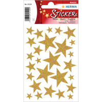 HERMA Weihnachts-Sticker MAGIC "Sterne", glittery