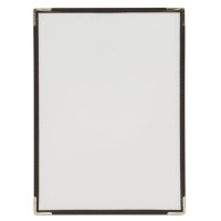 Securit Speisekarten-Mappe CRYSTAL, A4, für 4 Blatt