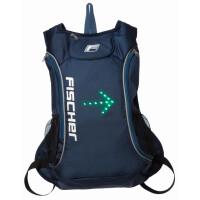 FISCHER Rucksack mit Blinkfunktion, dunkelblau