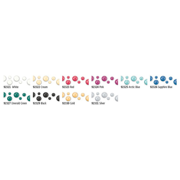 KREUL Effektfarbe Pearl Pen, weiß, 29 ml