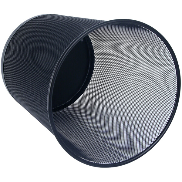 WEDO Papierkorb Office, aus Drahtmetall, 18 Liter, schwarz