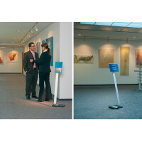 DURABLE Infoständer INFO SIGN stand, DIN A4, aus Aluminium