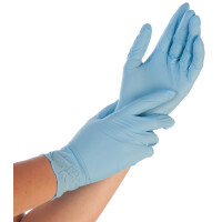 HYGOSTAR Nitril-Handschuh SAFE PREMIUM, XL, weiß
