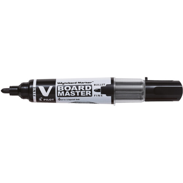 PILOT Whiteboard-Marker V BOARD MASTER, Rundspitze, schwarz