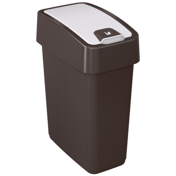 keeeper Abfalleimer "magne", 25 Liter, anthrazit weiß