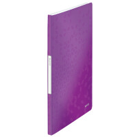 LEITZ Sichtbuch WOW, A4, PP, mit 40 Hüllen, gelb