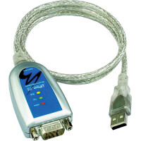 MOXA USB 2.0 - RS-232 422 485 Adapter, 1 Port