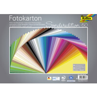 folia Fotokarton, (B)250 x (H)350 mm, 300 g qm, sortiert