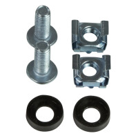 LogiLink Kabelführungsbügel, Stahl, 140 x 100...