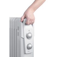 CLATRONIC Öl-Radiator RA 3735, 7 Rippen, weiß