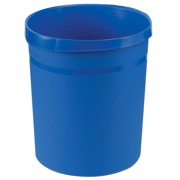 HAN Papierkorb GRIP, PP, 18 Liter, blau
