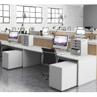 HAN Schubladenbox SYSTEMBOX, 5 Schübe, schwarz