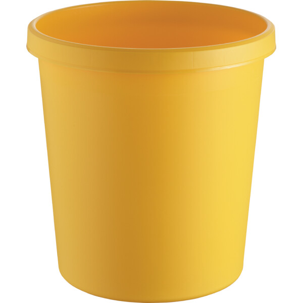 helit Papierkorb "the german", 18 Liter, PE, lichtgrau