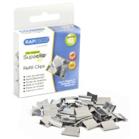 RAPESCO Dokumentenclips Supaclip 40, farbig sortiert
