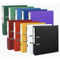 EXACOMPTA PP-Ordner Premium, DIN A4, 80 mm, dunkelgrau