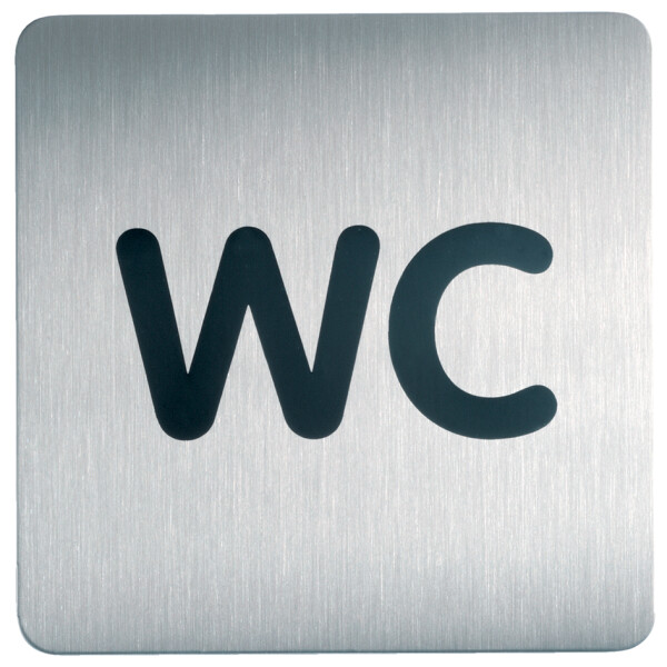 DURABLE Piktogramm PICTO "WC", quadratisch