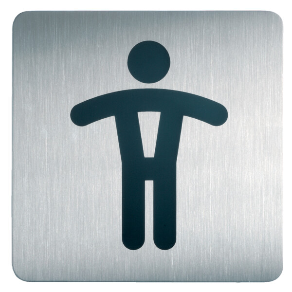 DURABLE Piktogramm PICTO "WC", quadratisch