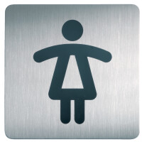 DURABLE Piktogramm PICTO "WC", quadratisch
