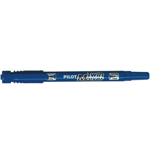 PILOT Permanent-Marker Twin Marker, extra fein, schwarz