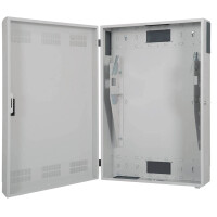 DIGITUS 19" Wandverteiler Slim, 3 HE, lichtgrau...