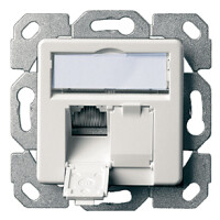 Telegärtner AMJ45 Anschlussdose, Kat.6A(tief), 2 x...