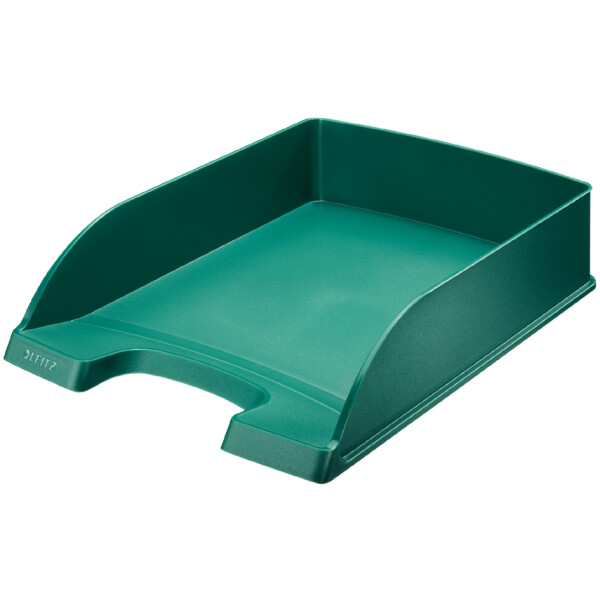 LEITZ Briefablage Plus Standard, A4, Polystyrol, grün