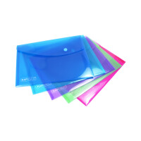 RAPESCO Dokumententasche, DIN A4+, PP, farbig sortiert