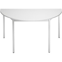 SODEMATUB Universaltisch 76RGA, 700 x 600, lichtgrau alu