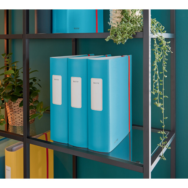 LEITZ Ordner Active Cosy, 180 Grad, DIN A4, 82 mm, grau