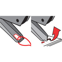 Maped Heftzange Essentials E4400, schwarz