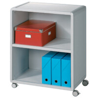 PAPERFLOW Rollwagen, 1 Fach, grau anthrazit