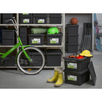 smartstore Aufbewahrungsbox RECYCLED 66 L, anthrazit