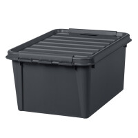 smartstore Aufbewahrungsbox RECYCLED 66 L, anthrazit