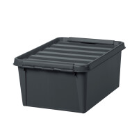 smartstore Aufbewahrungsbox RECYCLED 66 L, anthrazit
