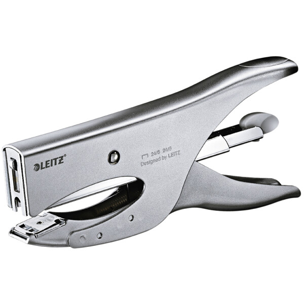 LEITZ Heftzange 5549, Heftleistung: 40 Blatt, matt-silber