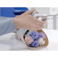 LEITZ Heftzange 5549, Heftleistung: 40 Blatt, matt-silber