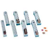 WEDO Münzrille für 2 Euro, lichtgrau