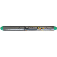 PILOT Einweg-Füllhalter V-Pen Silver, hellblau